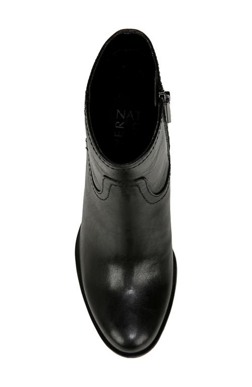 Naturalizer Kalina Bootie In Black Leather