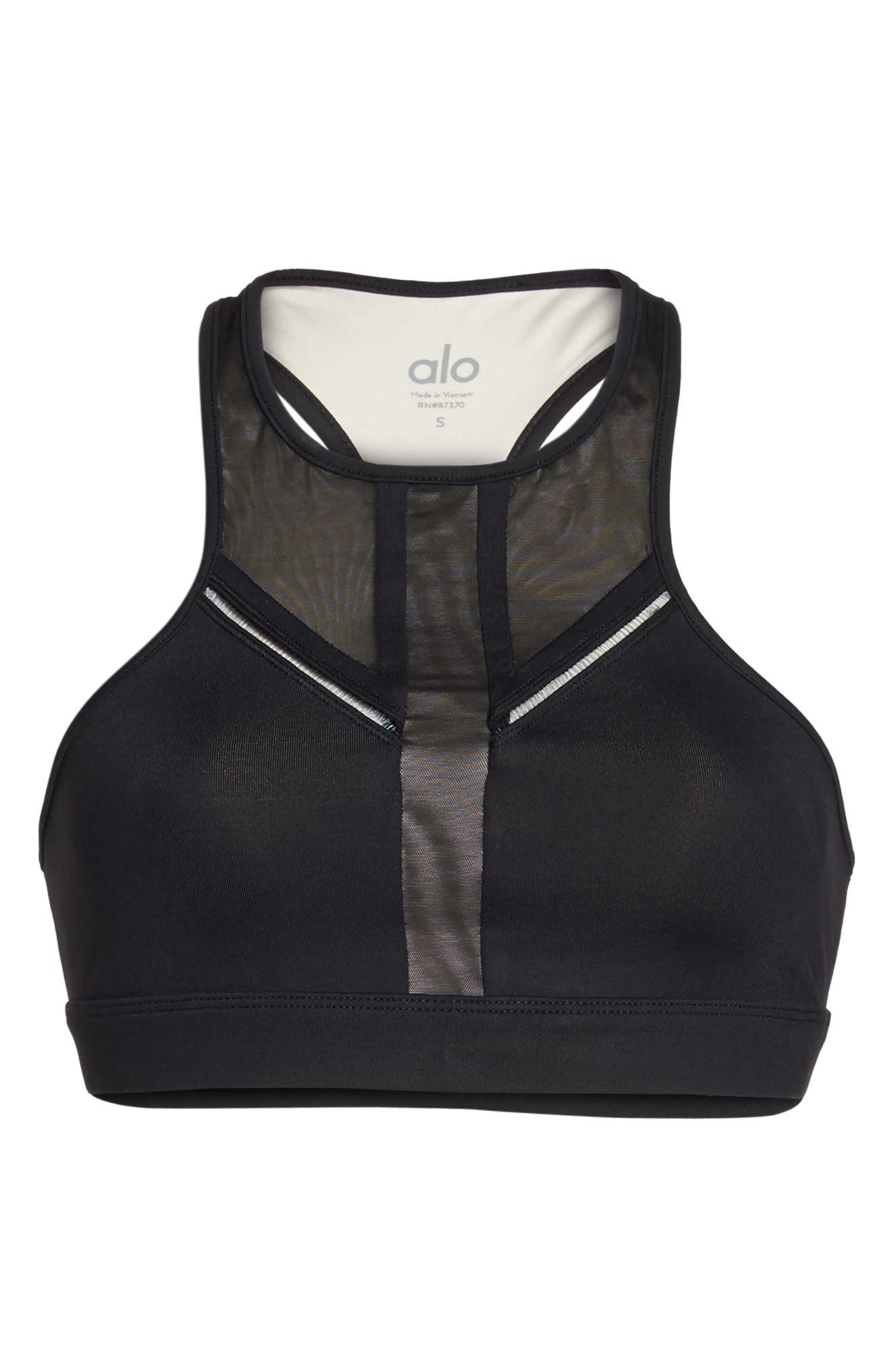half moon sports bra