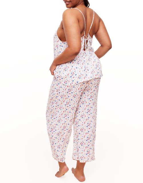 Shop Adore Me Scout Pajama Cami And Pants Set In Floral White