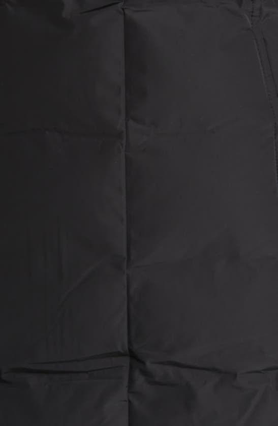 MACKAGE MACKAGE KAY WATER RESISTANT DOWN COAT WITH GENUINE SHEARLING TRIM