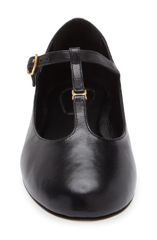 Shop Chloé Marcie Mary Jane Flat In 001 Black