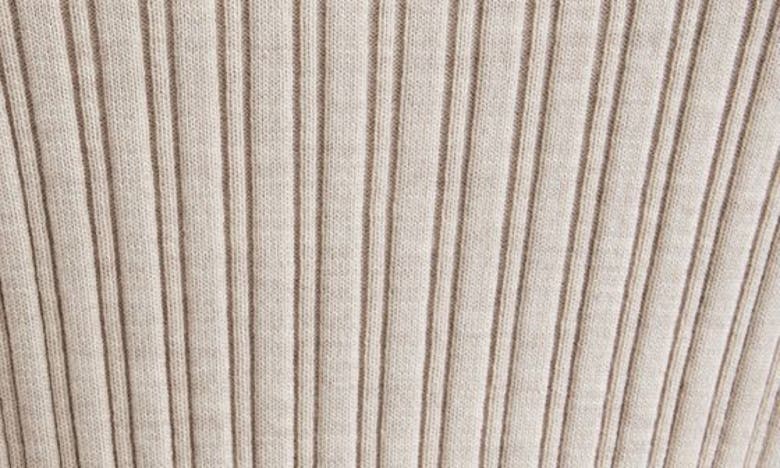 Givenchy Ribbed Polo Long-sleeve Top In Natural Beige