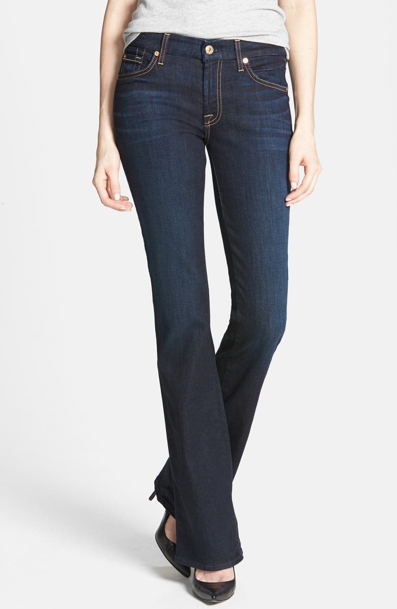 7 For All Mankind® 'Kimmie' Bootcut Jeans (Slim Illusion Dark Blue ...