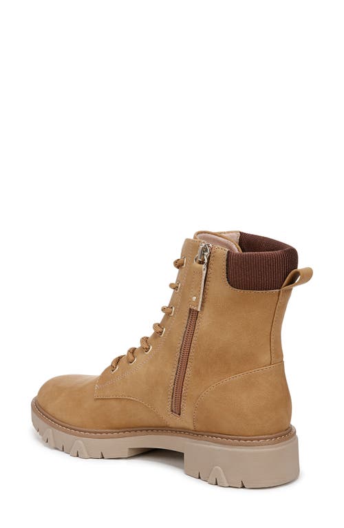 Shop Dr. Scholl's Headstart Lace-up Combat Boot In Tan