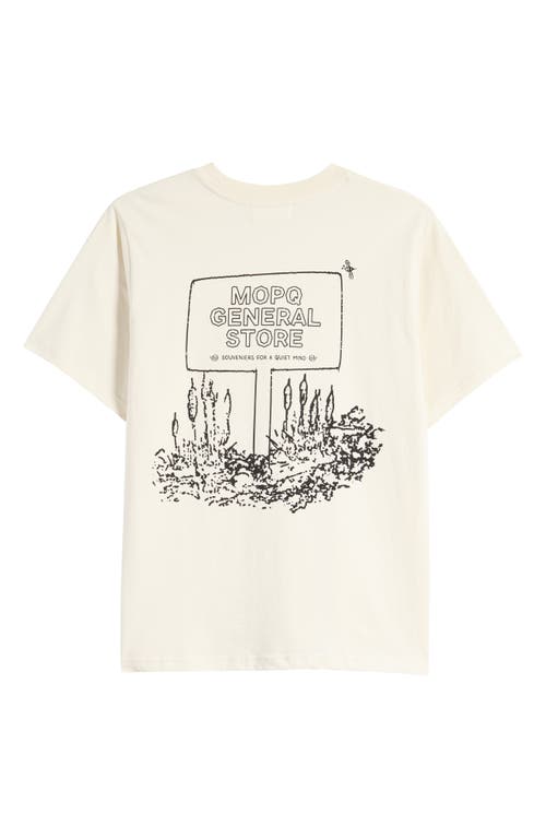 Shop Museum Of Peace And Quiet Museum Of Peace & Quiet General Store Cotton Graphic T-shirt In Bone