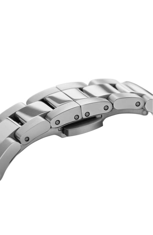 Shop Daniel Wellington Iconic Bracelet Watch, 40mm In Silver/black