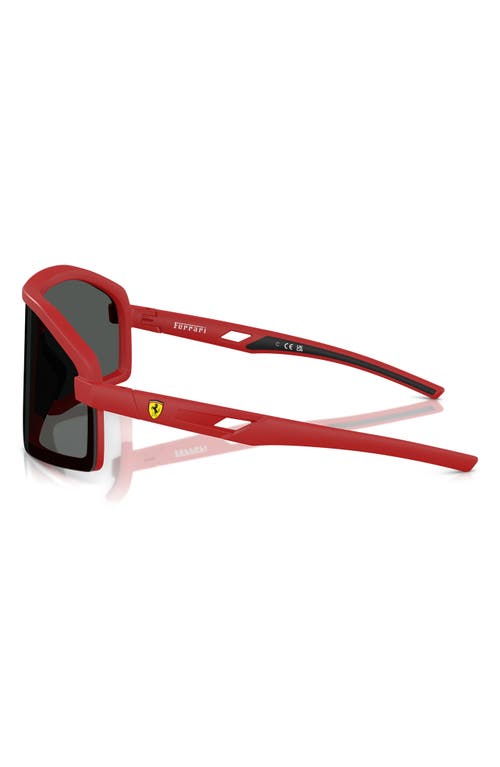 Scuderia Ferrari Men's Sunglasses Fz6010u In Matte Red