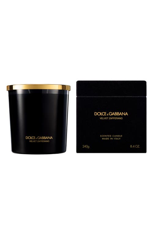 DOLCE & GABBANA DOLCE&GABBANA VELVET ZAFFERANO SCENTED CANDLE