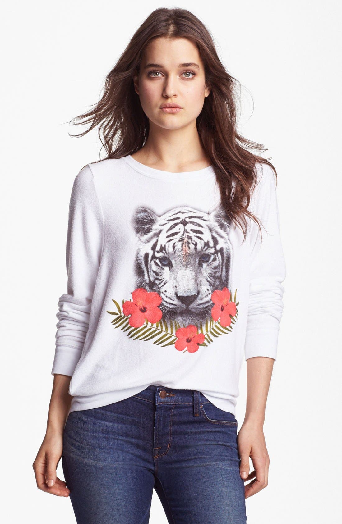 Wildfox 'Tropical Tiger' Sweater Nordstrom