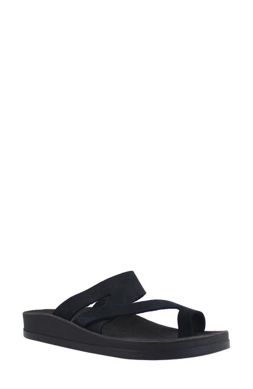 Fantasy Sandals Luna Sandal in Black