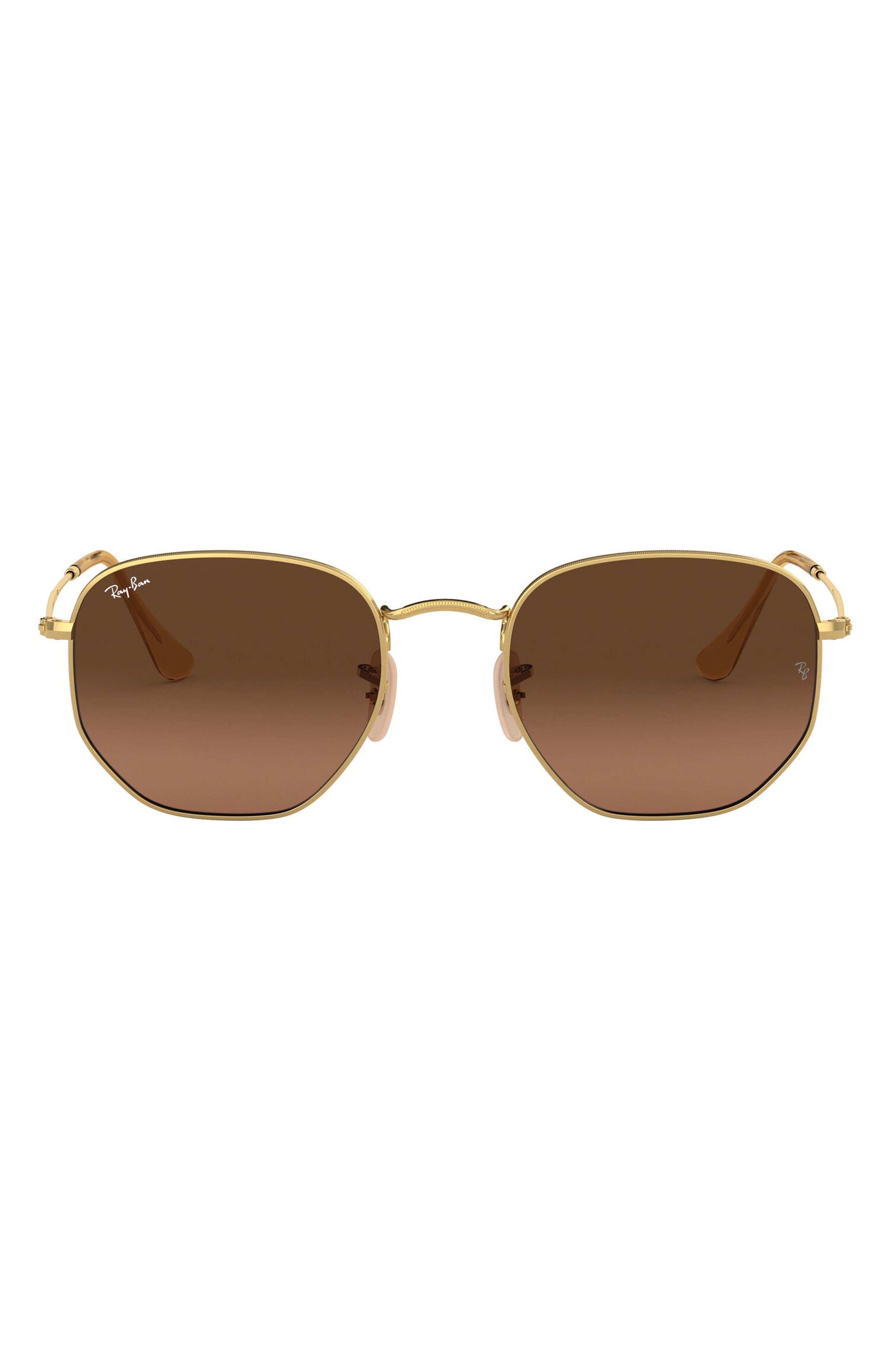 nordstrom ray ban hexagonal