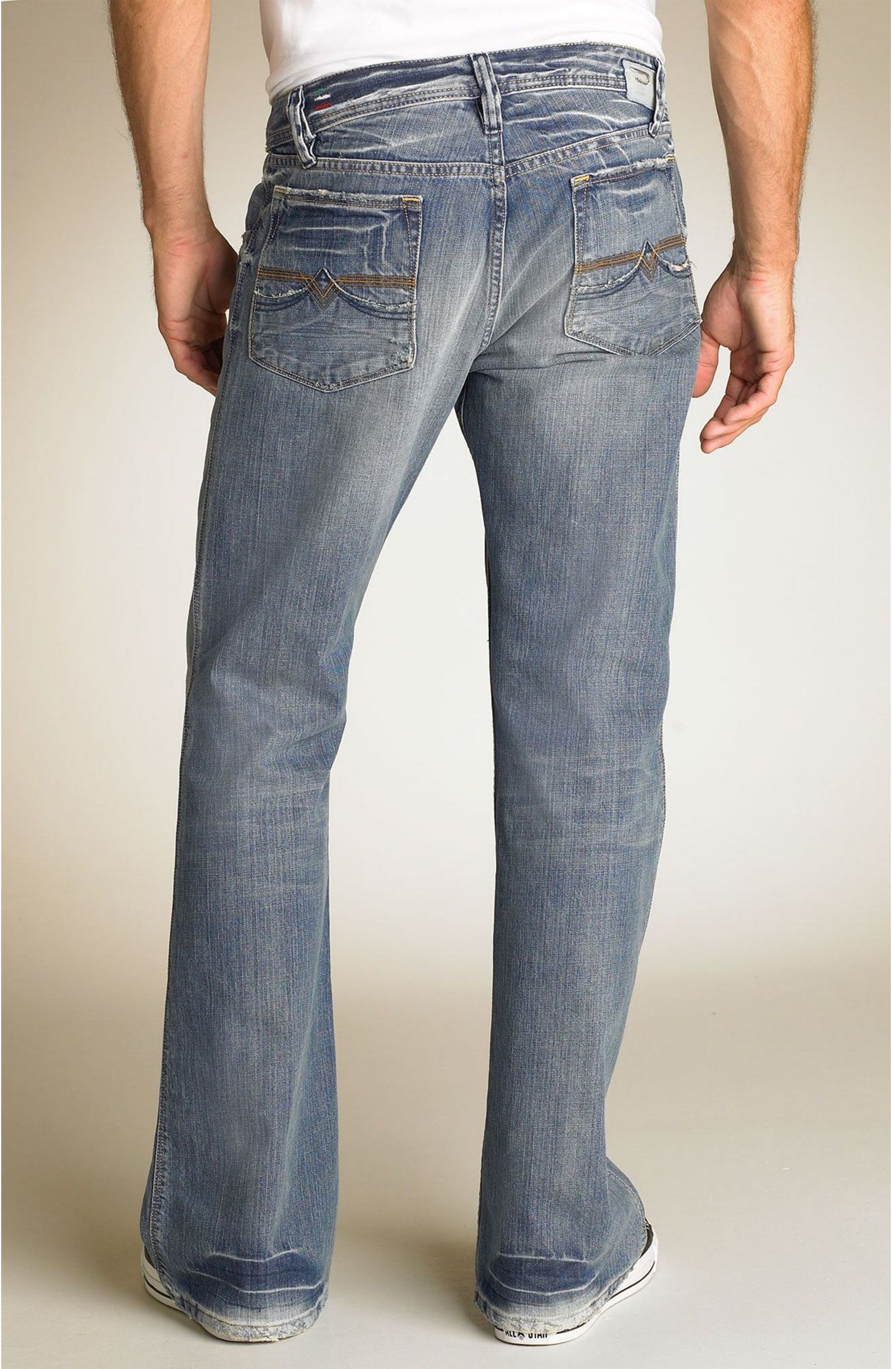 DIESEL® 'ZAF' Slim Bootcut Jeans (8Bc Wash) | Nordstrom