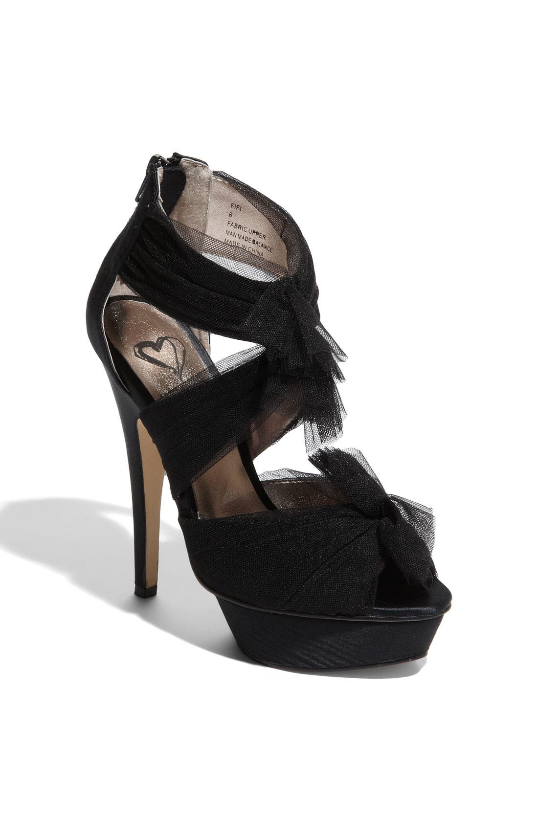 steve madden fiffi sandal silver