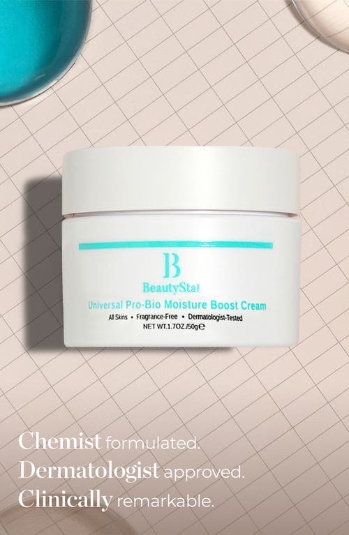 Beautystat Probiotic 24hr Moisture Boost Cream Moisturizer In No Color
