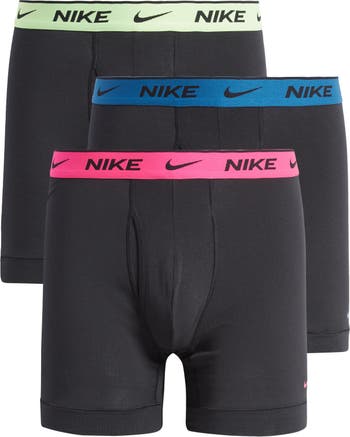 Nike Micro Print Boxer Briefs (3-Pack) Big Kids' Underwear