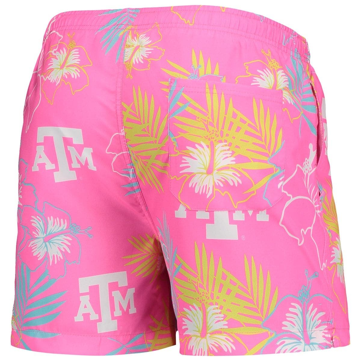 neon swimming trunks