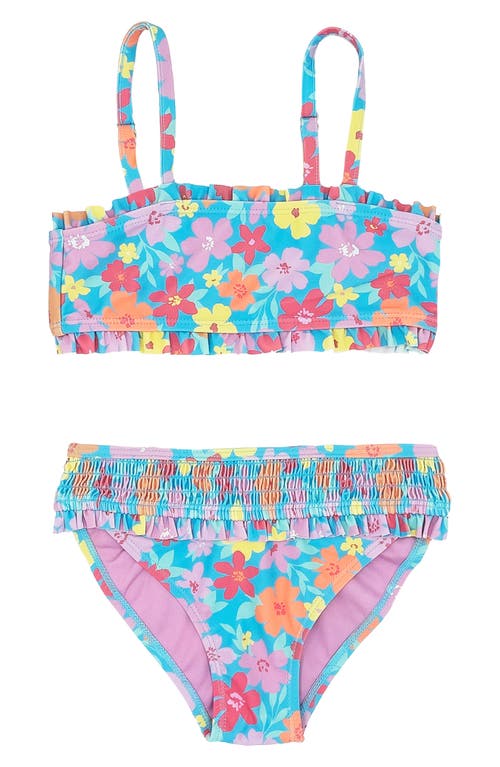 Feather 4 Arrow Kids' Wanderlust Two-Piece Swimsuit Blue Grotto at Nordstrom,