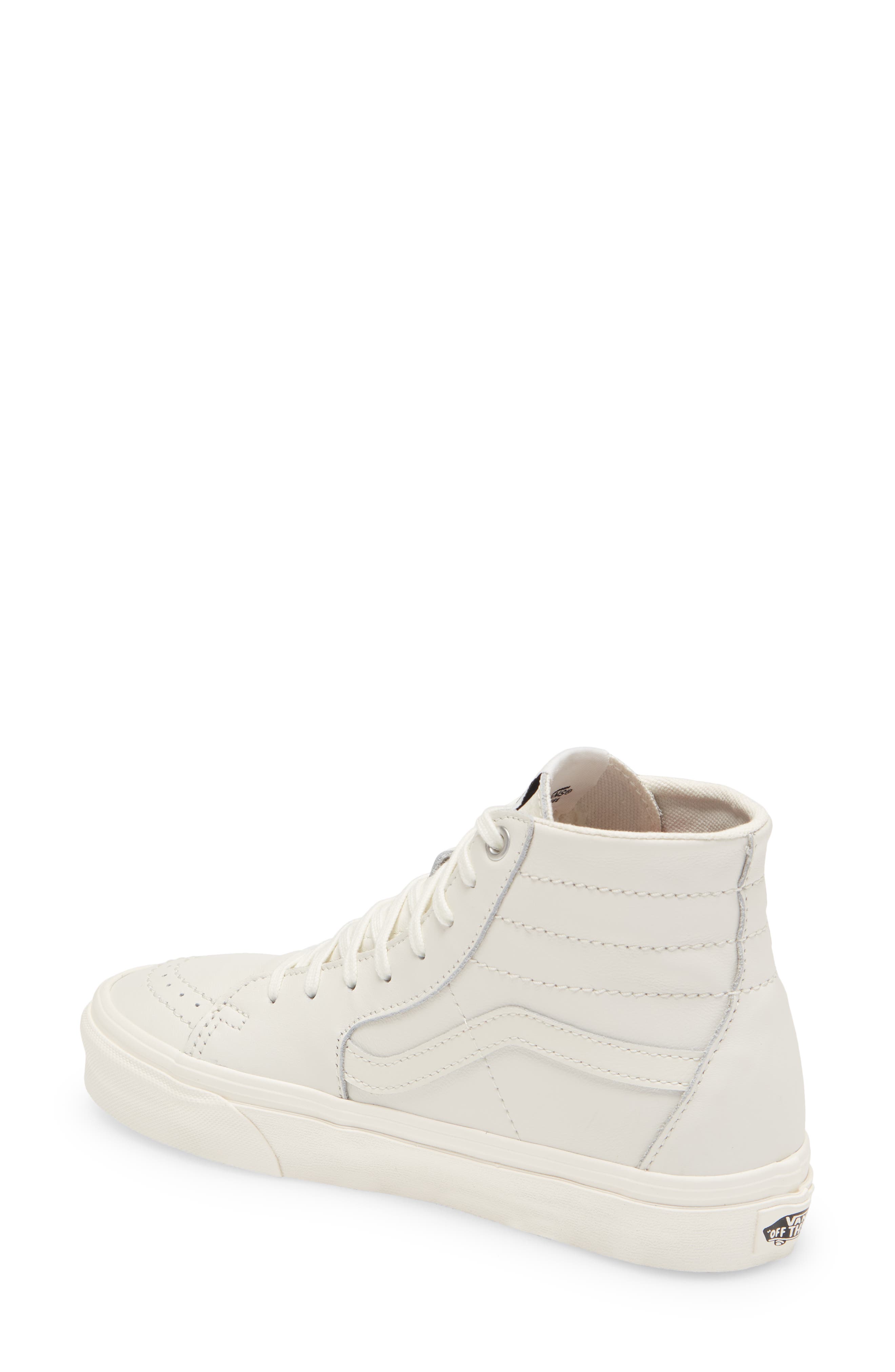 womens leather vans high tops