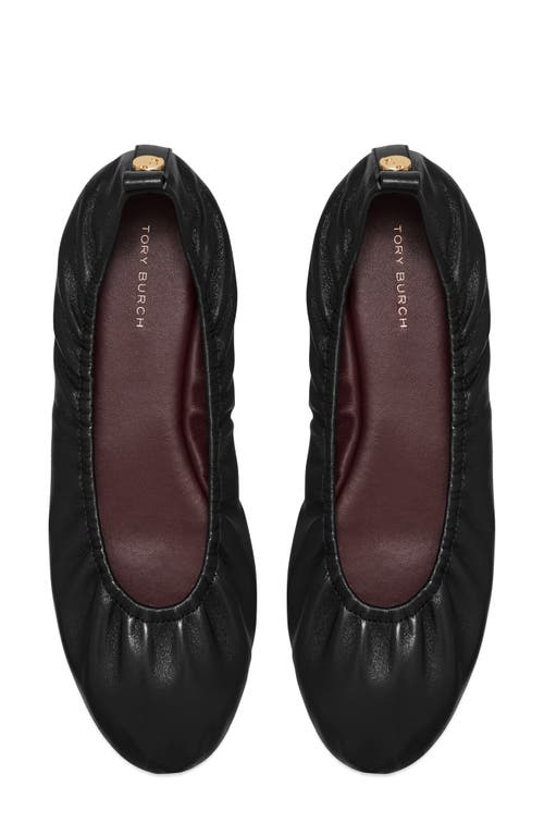 Tory Burch Eddie Ballet 2.0 In Perfect Black