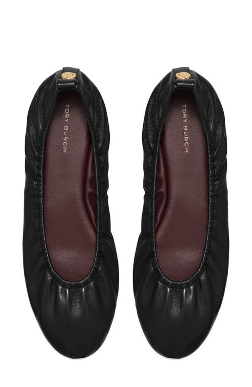 Shop Tory Burch Eddie 2.0 Ballet Flat In Perfect Black