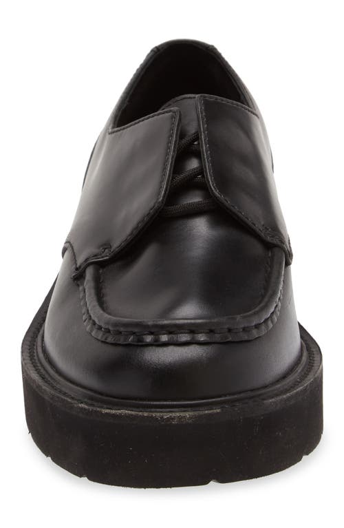 Shop Rag & Bone Tucker Moc Toe Derby In Black