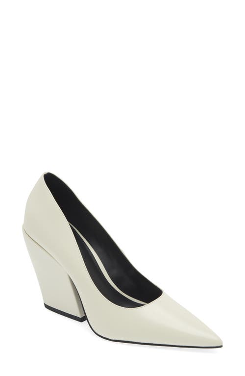 Shop Rebecca Minkoff West Pointed Toe Pump In White