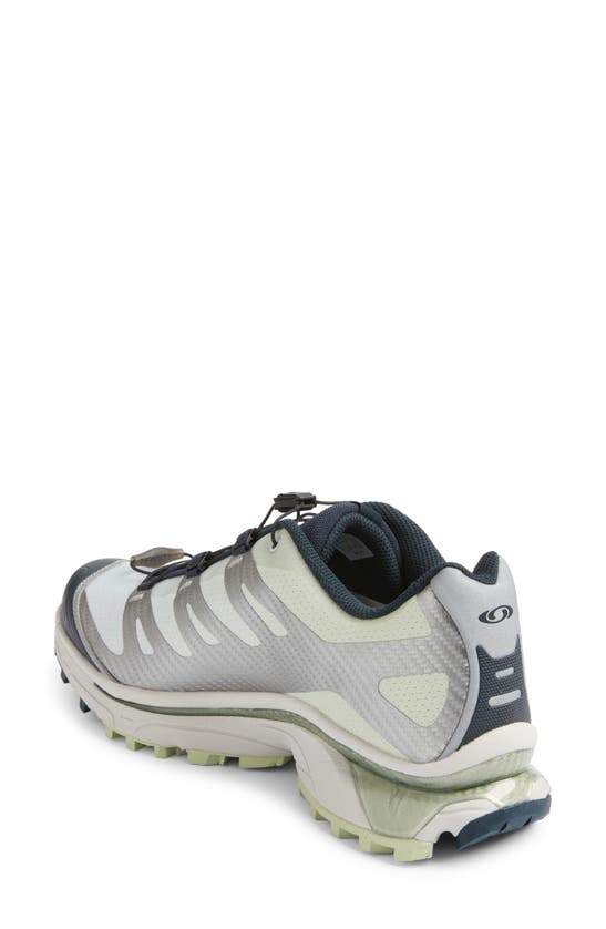 Shop Salomon Xt-4 Og Sneaker In Carbon/green/silver