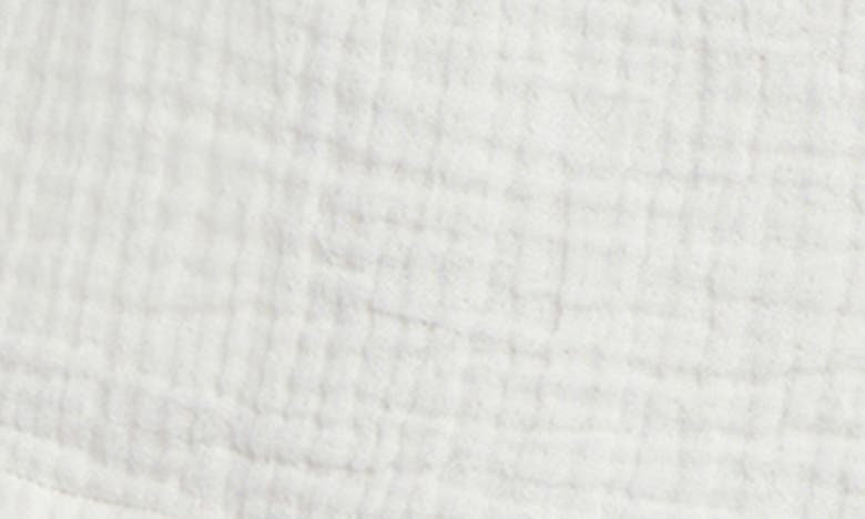Shop Billabong Right On Cotton Gauze Cover-up Shirt In Salt Crystal