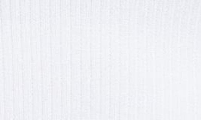 Shop Max Mara Cennare Rib Off-the-shoulder Crop Sweater In Optical White