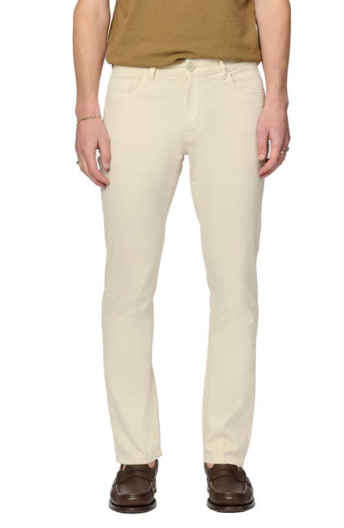 Warp & Weft Warp+weft Ams Slim Fit Jeans In Whitecap