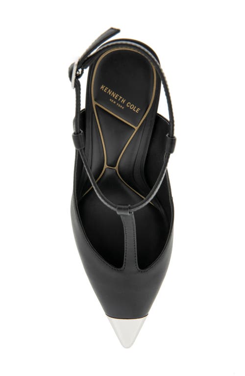 Kenneth Cole Romi T-strap Pump In Black Leather