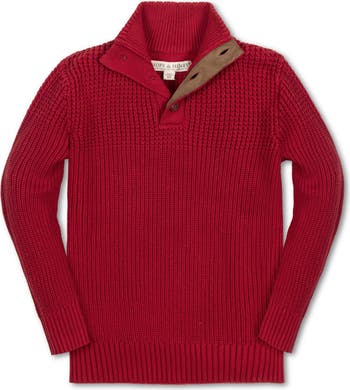 Baby boy sweater with elbow patches hotsell