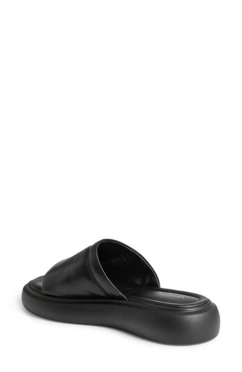 Vagabond Shoemakers Blenda Platform Slide Sandal In Black
