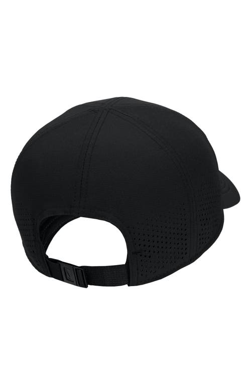 Shop Nike Dri-fit Adv Club Baseball Cap In Black/white