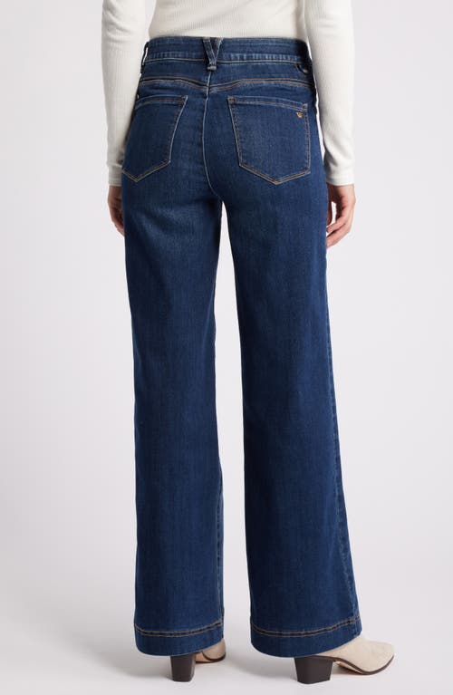 Shop Wit & Wisdom 'ab'solution Skyrise High Waist Wide Leg Jeans In Blue/indigo