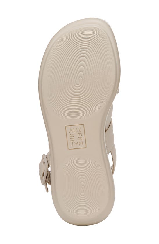 Shop Naturalizer Coast Slingback Platform Sandal In Porcelain Faux Leather