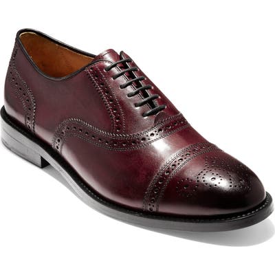 Cole Haan American Classics Kneeland Cap Toe Oxford, Red