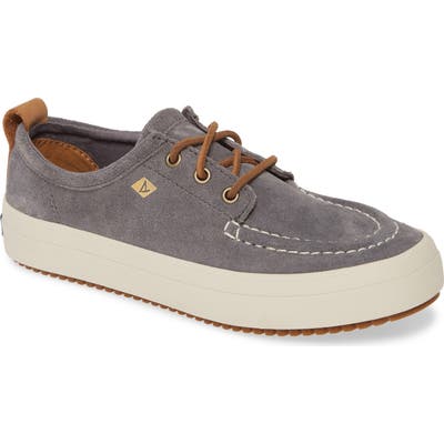 Sperry Crest Lug Platform Sneaker, Grey