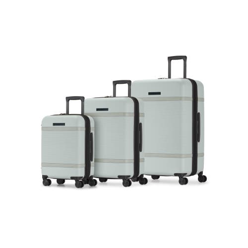 Bugatti Wellington 3 Piece Hardside Luggage Set With Tsa Lock In Green
