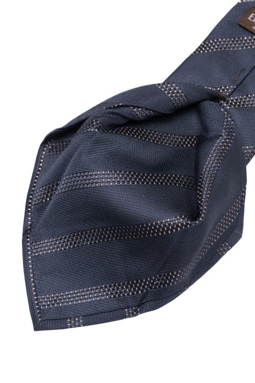 Elizabetta Milano In Navy And Gold