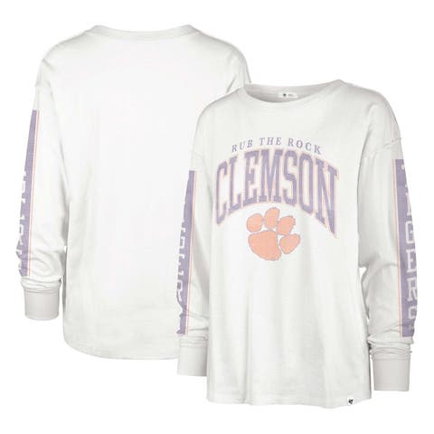 Women's Cincinnati Bengals '47 Cream Brush Back Parkway Cropped