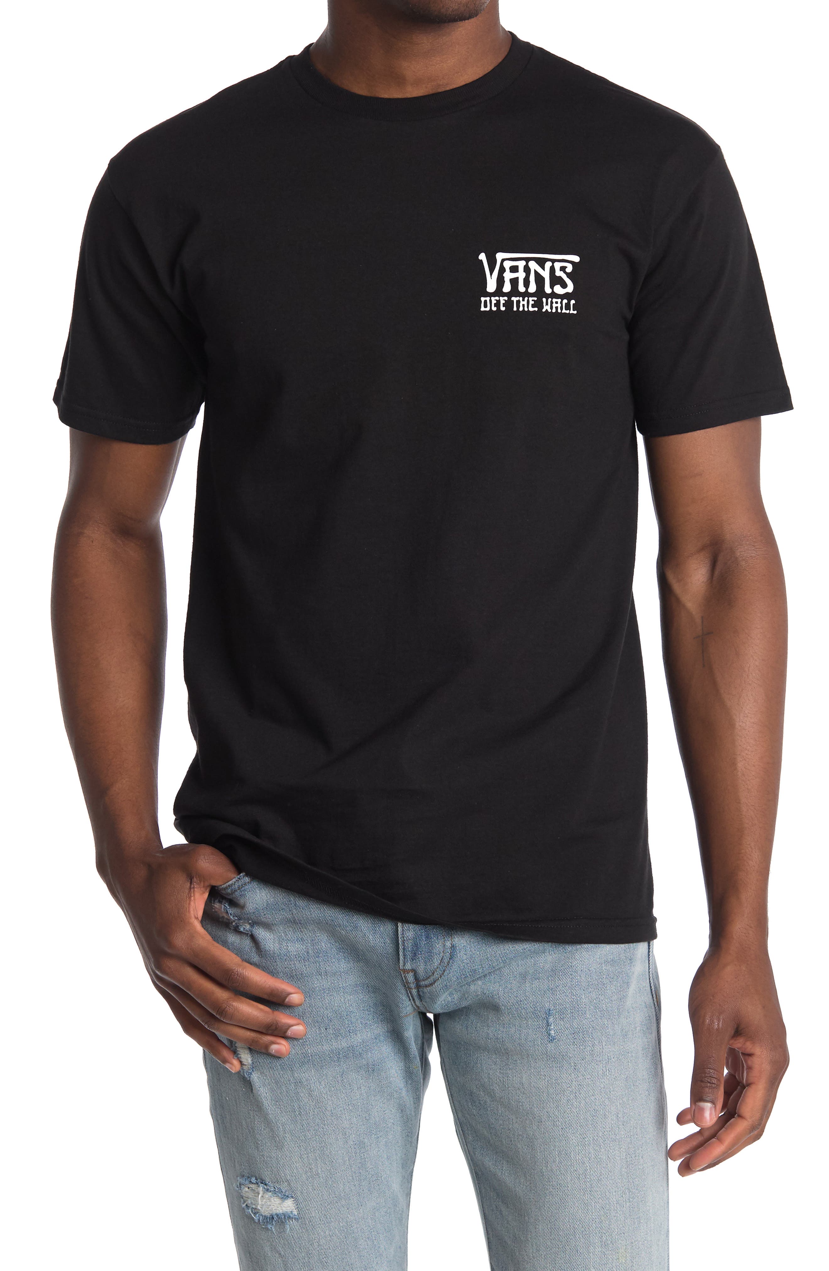 Vans Tiger Door T-shirt In Black
