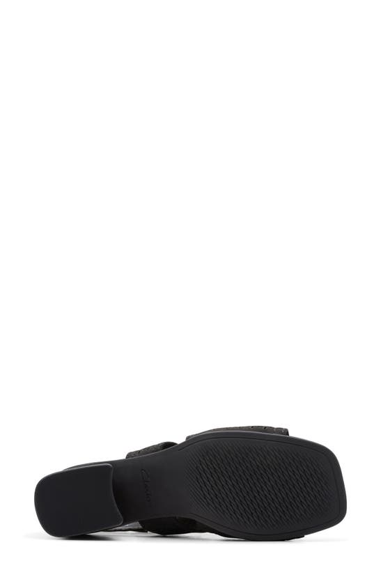 Shop Clarks (r) Siara 65 Flow Ankle Strap Sandal In Black Nubuck