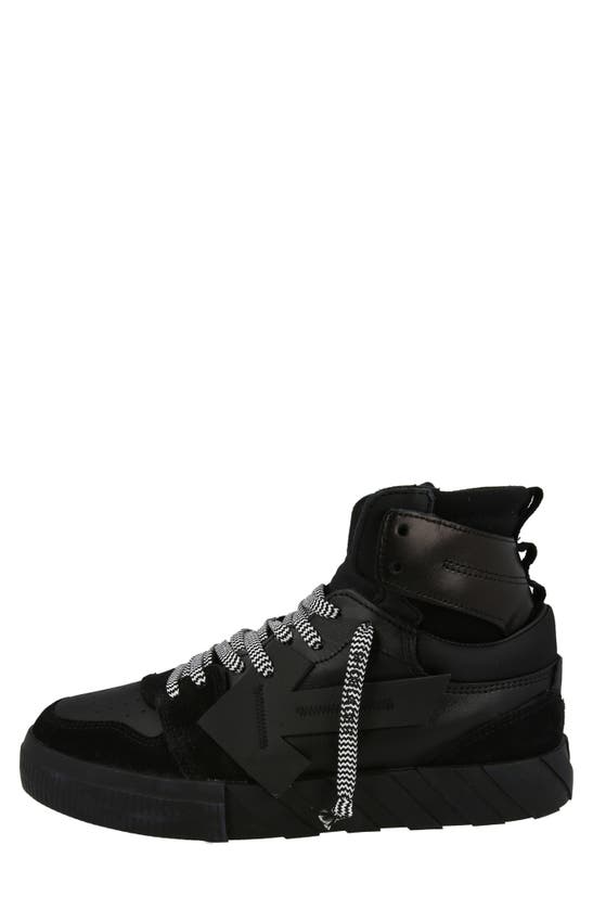 Shop Off-white Vulcanized High Top Sneaker In Black