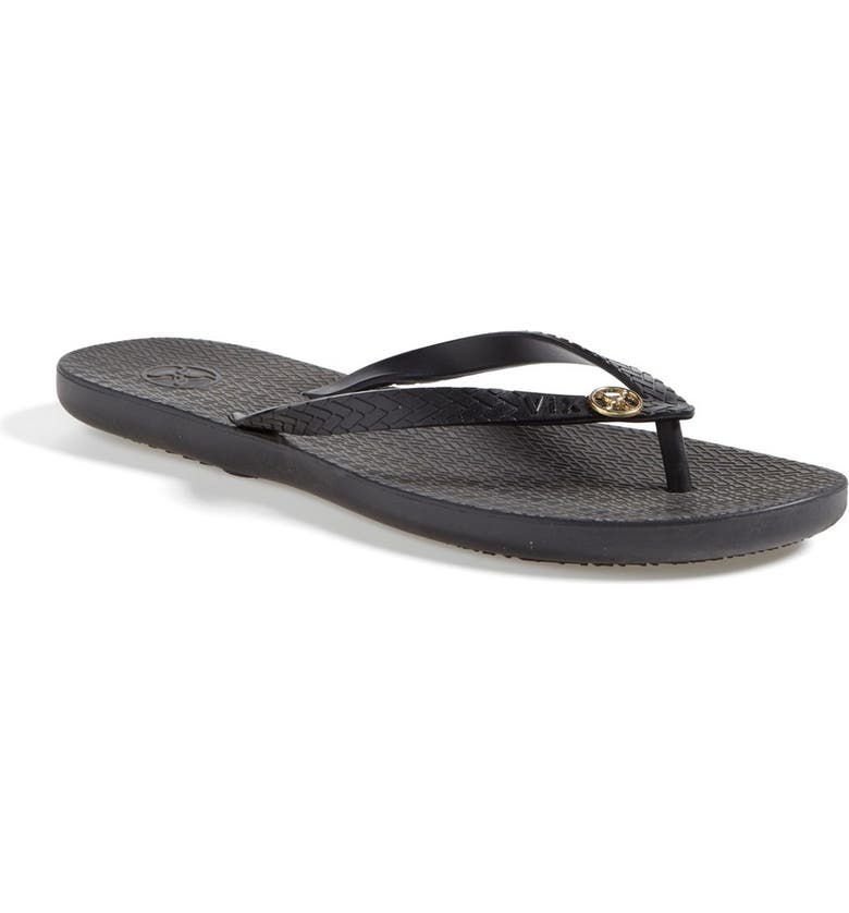 ViX Swimwear Solid Black Sandal | Nordstrom