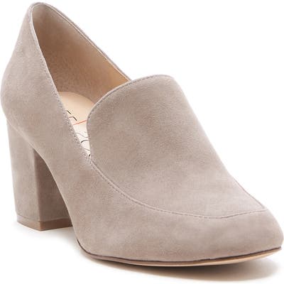 Sole Society Madigan Loafer Pump, Brown