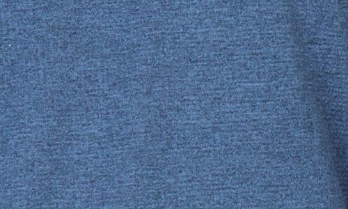 Tailorbyrd Luxe Performance Fleece Quarter Zip Pullover In Indigo Blue