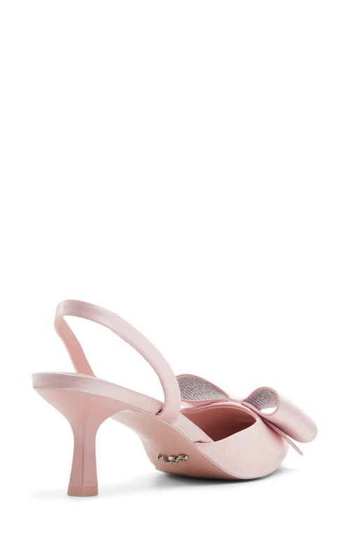 Shop Aldo X Wicked Perfectlypink Slingback Pointed Toe Pump In Pink