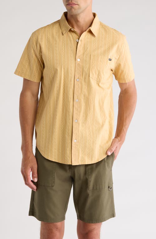 BILLABONG BILLABONG CHASE SHORT SLEEVE BUTTON-UP SHIRT