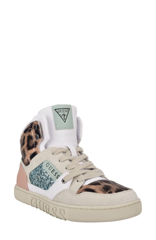 GUESS JUSTIS HIGH TOP SNEAKER,GWJUSTIS